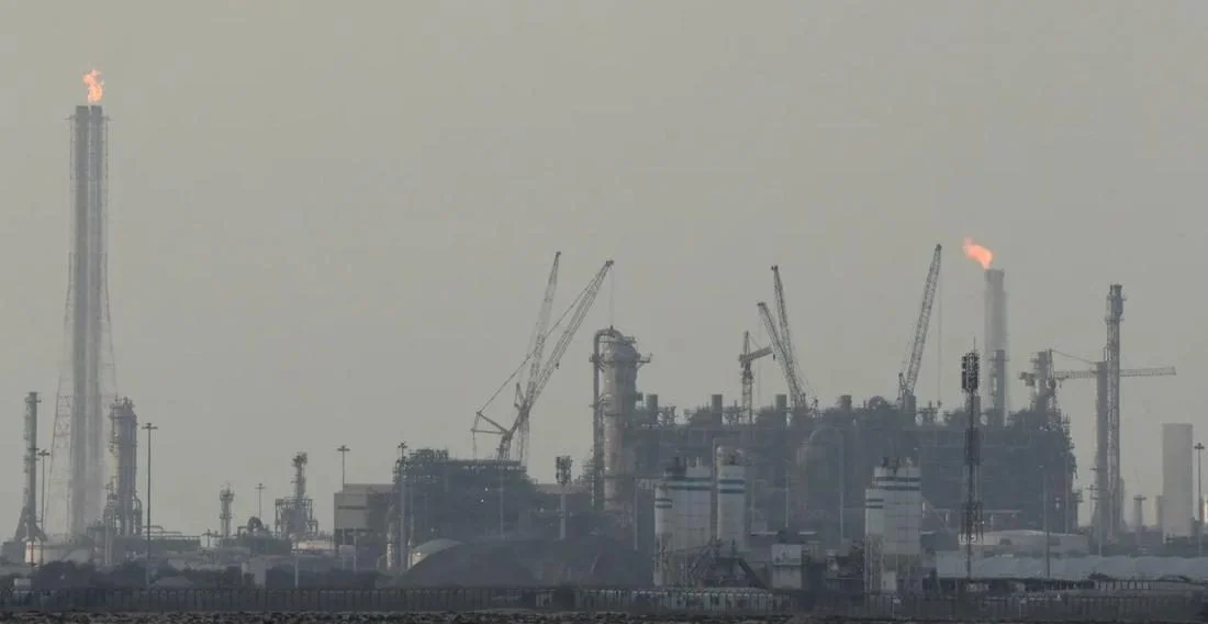 Fasilitas pengolahan gas alam cair LNG Ras Laffan di Qatar yang mengalami ledakan teknis