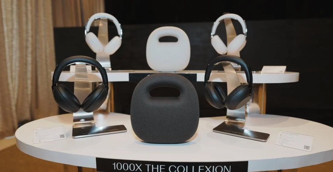 Headphone premium Sony 1000X The Collexion berwarna Platinum dan Black