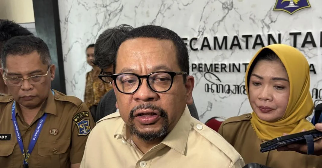 Muhammad Qodari memberikan keterangan terkait pidato Presiden Prabowo Subianto