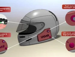 Sering Mengantuk Saat Berkendara? Helm Pintar Buatan Mahasiswa ITB Ini Bisa Selamatkan Nyawa Anda