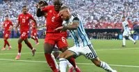 Alexis Mac Allister merayakan gol bersama skuad Argentina di Piala Dunia 2026