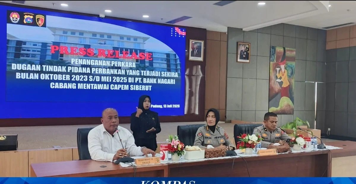Kantor Polisi Polda Sumbar mengusut kasus korupsi kredit fiktif Bank Nagari