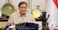 Menteri Koordinator Bidang Perekonomian Airlangga Hartarto saat penandatanganan dokumen pendirian WAICO di Shanghai