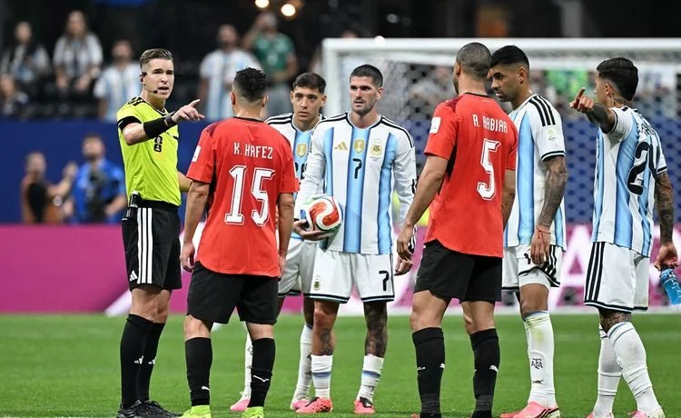 Mohamed Salah saat membela Timnas Mesir di Piala Dunia 2026