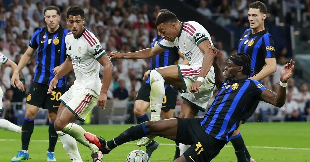 Madrid vs Inter: Mbappe Bikin Gol, Los Blancos Atasi Nerazzurri 2-1